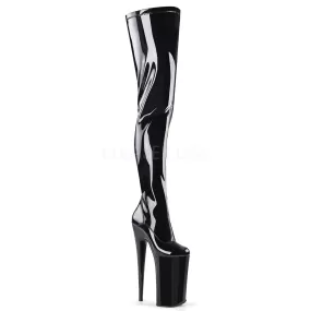 10 Inch Heel BEYOND-4000 Black Pat