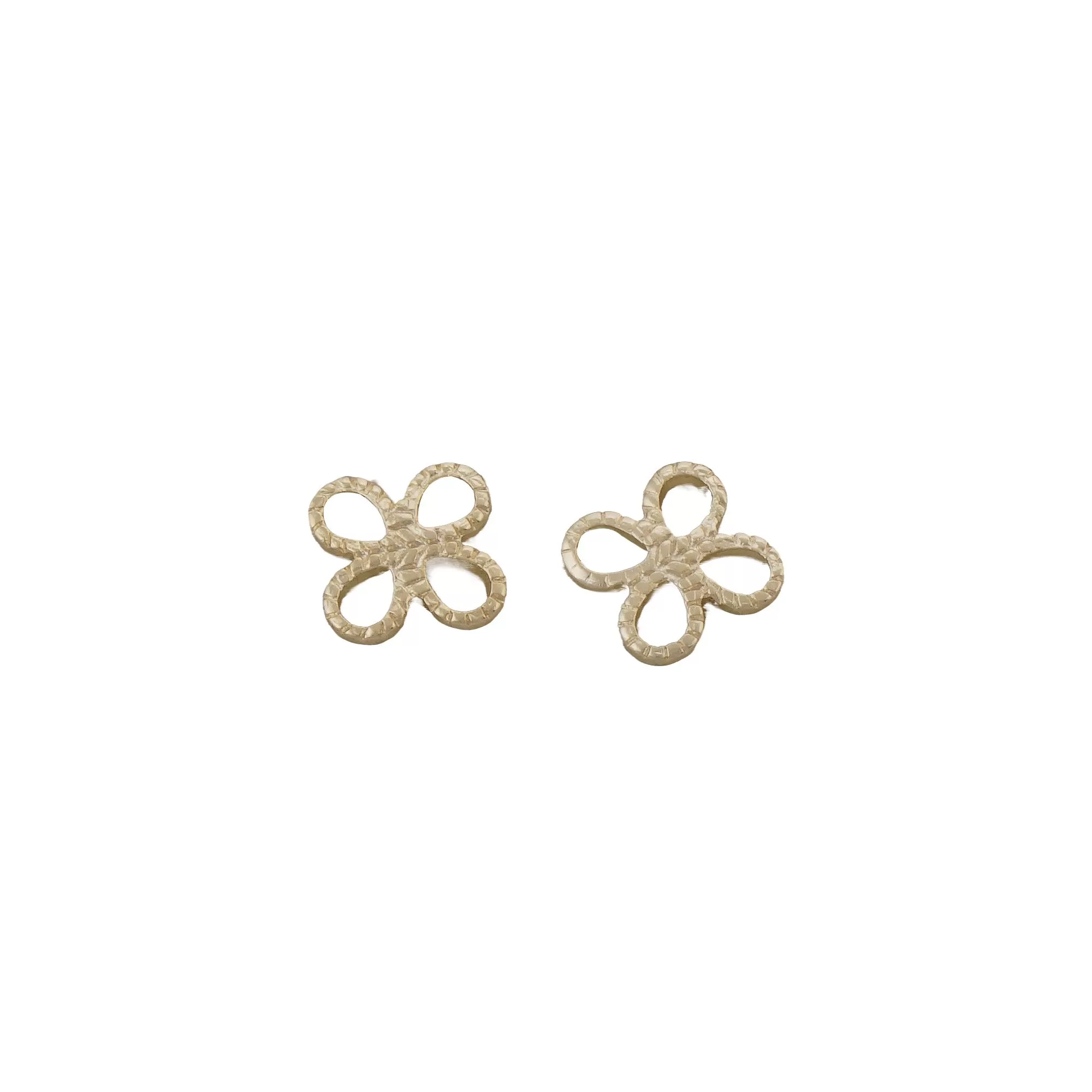 20PCS 14K Gold Filled Clover Pendant, Flower Connector, Brass Flower Link, Connector Charm, Pendant Component 10418350