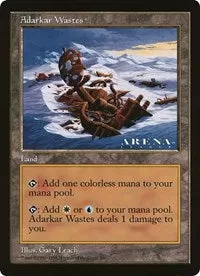 Adarkar Wastes (Oversized) [Oversize Cards]