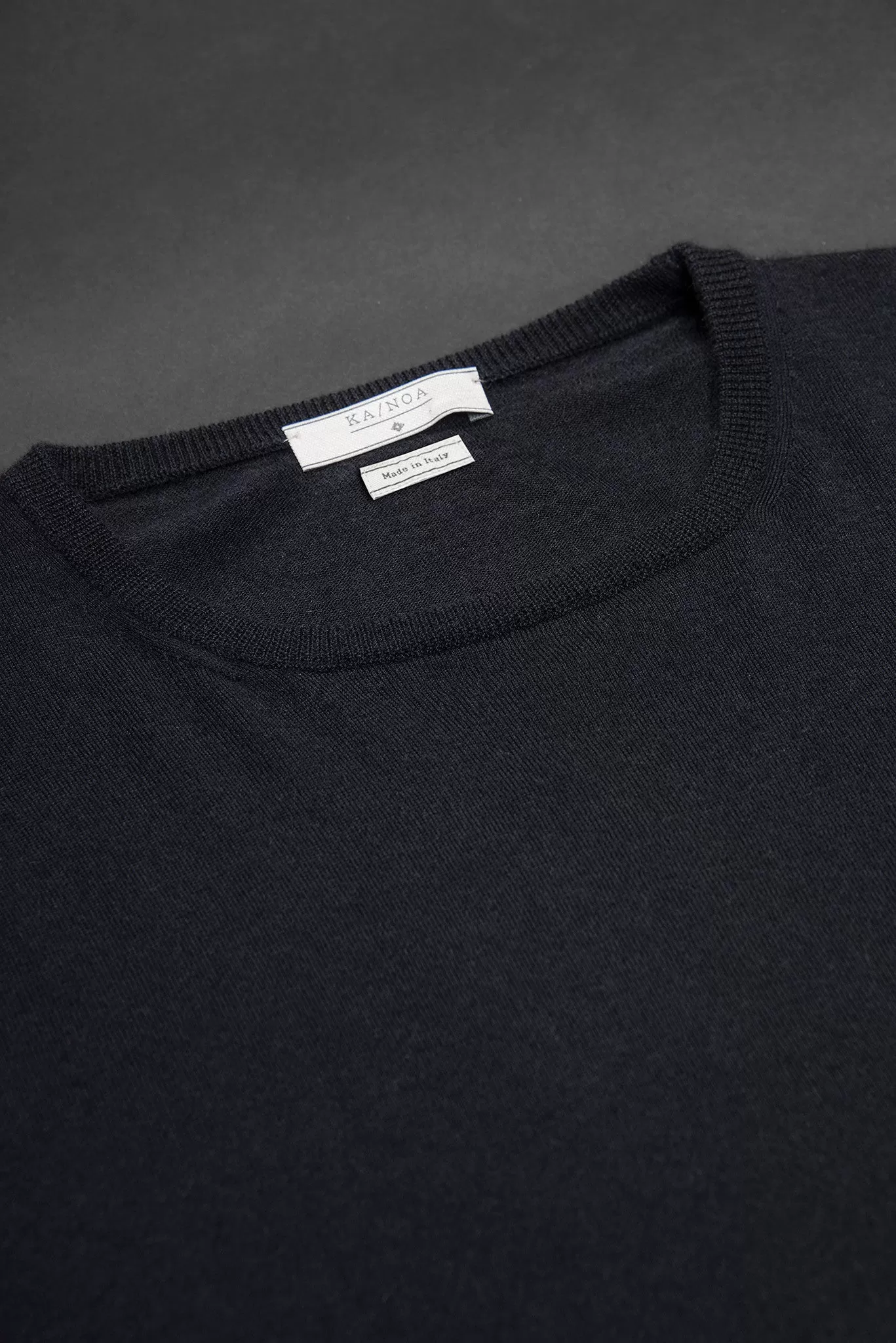 Anaclet crew-neck jumper (cashmere / dark blue)