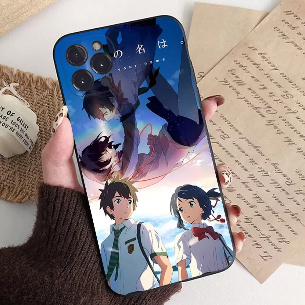 Anime Your Name Phone Case Silicone Soft For Iphone 15 14 13 12 11 Pro Mini XS MAX 8 7 6 Plus X XS XR Cover