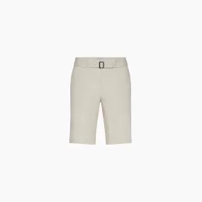 Annil stretch twill mercerized cotton Bermuda short