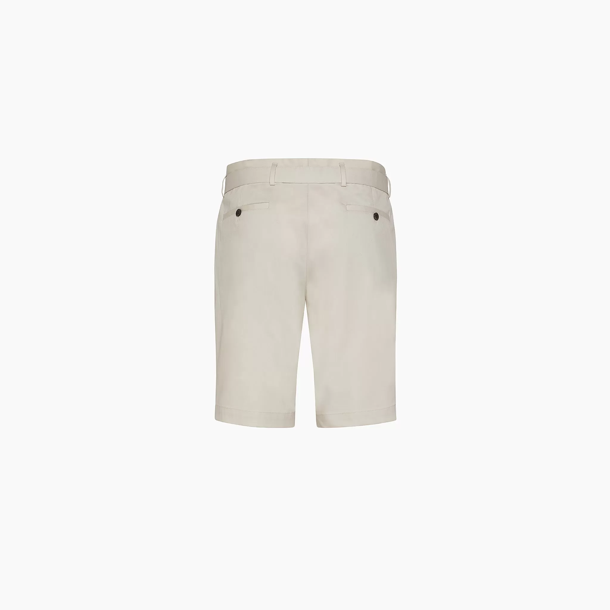 Annil stretch twill mercerized cotton Bermuda short