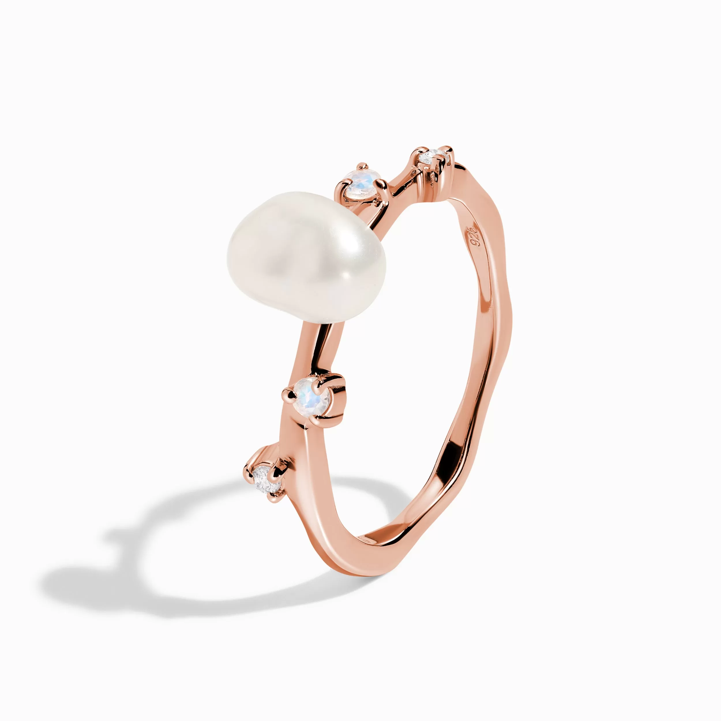 Baroque Pearl Ring - Intention