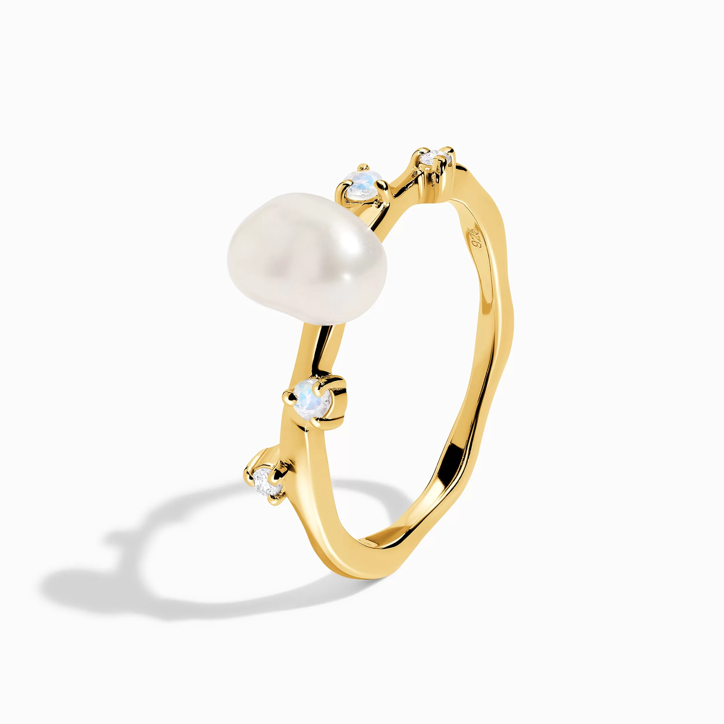 Baroque Pearl Ring - Intention