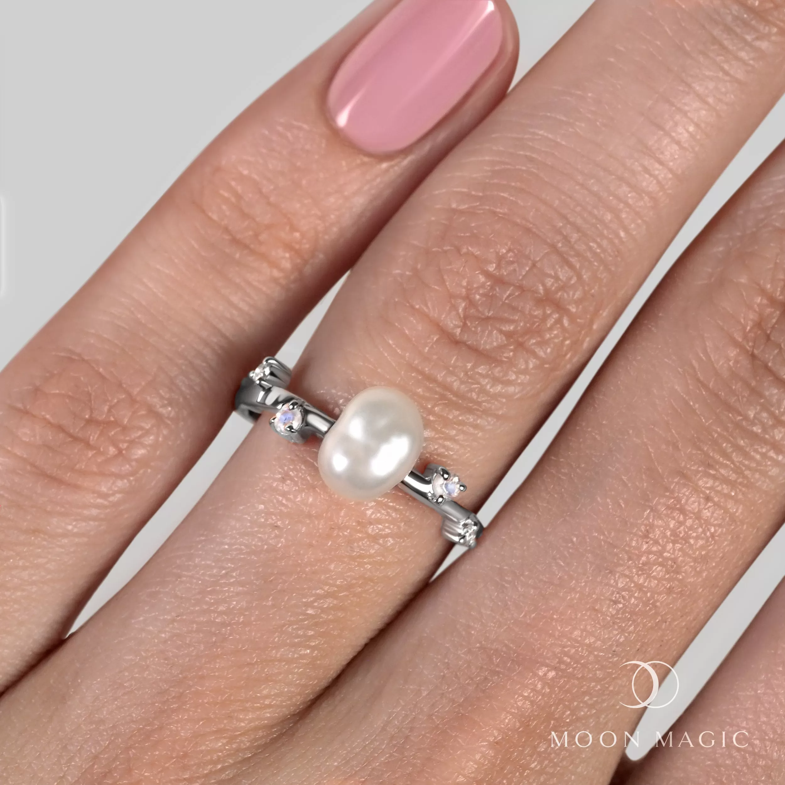 Baroque Pearl Ring - Intention