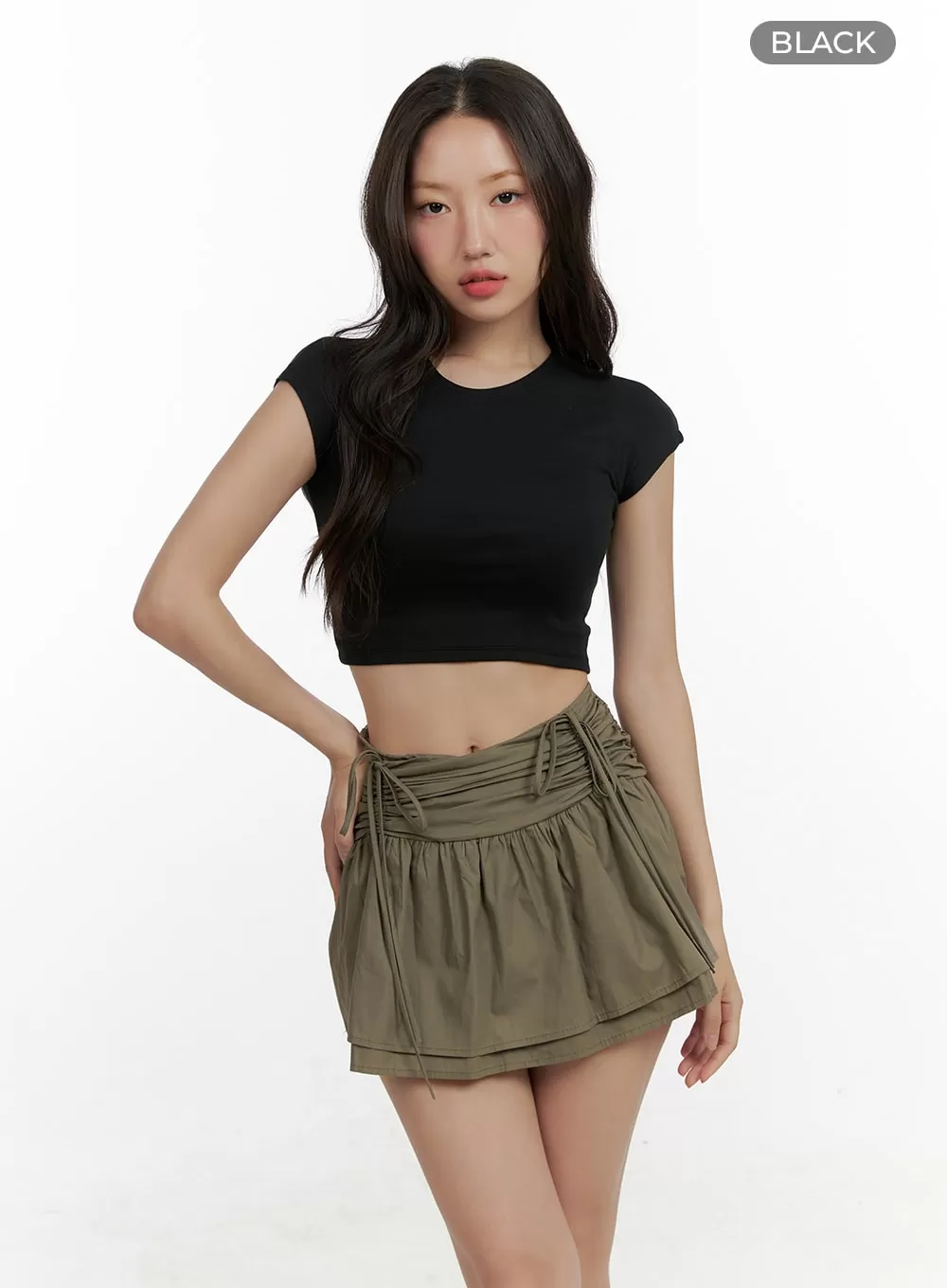 Basic Cotton Crop Top CL410