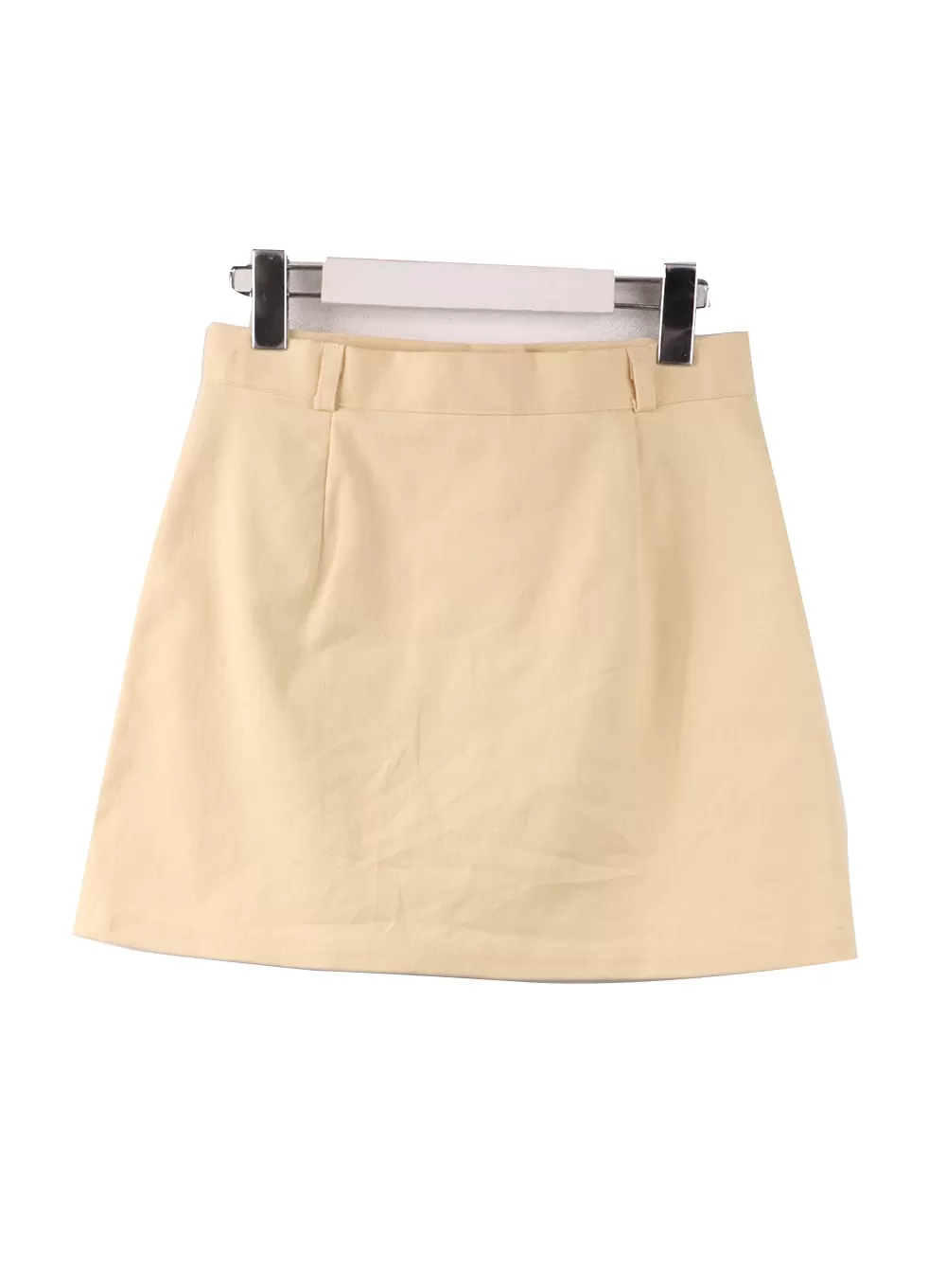 Basic Cotton Mini Skirt IF408