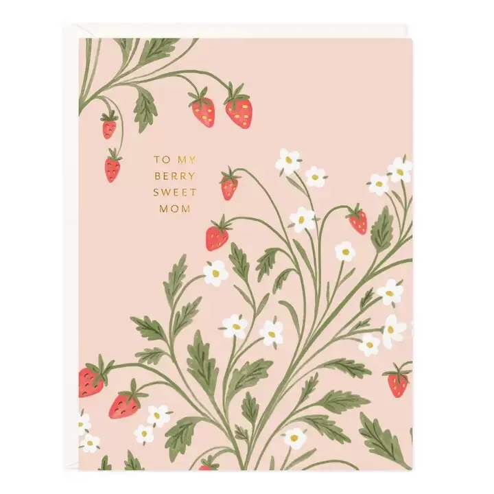 Berry Mom Greeting Card