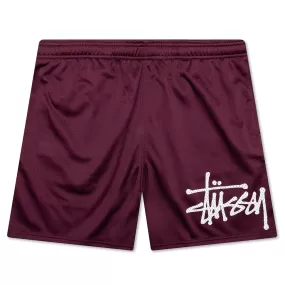 Big Basic Mesh Short - Plum