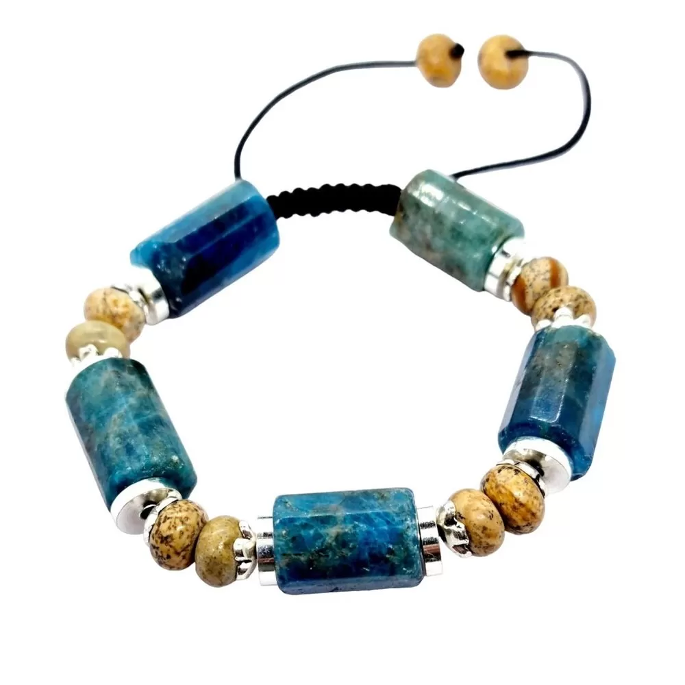 Blue Apatite Bracelet