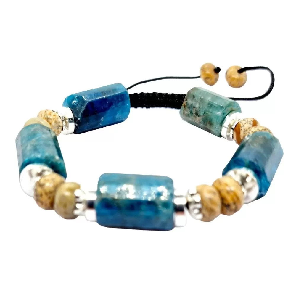 Blue Apatite Bracelet