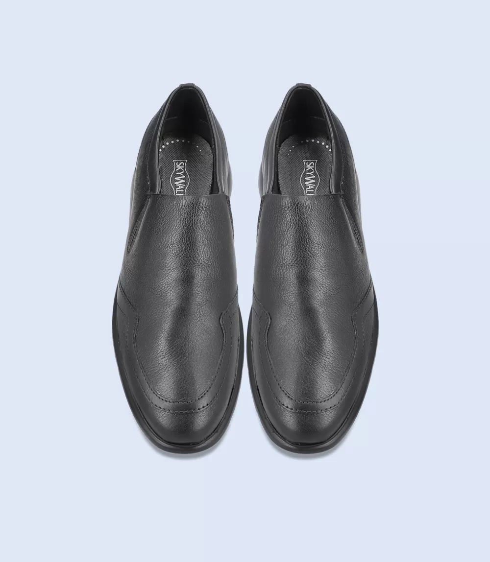 BM4207-BLACK-Men Comfort Life Style Shoes