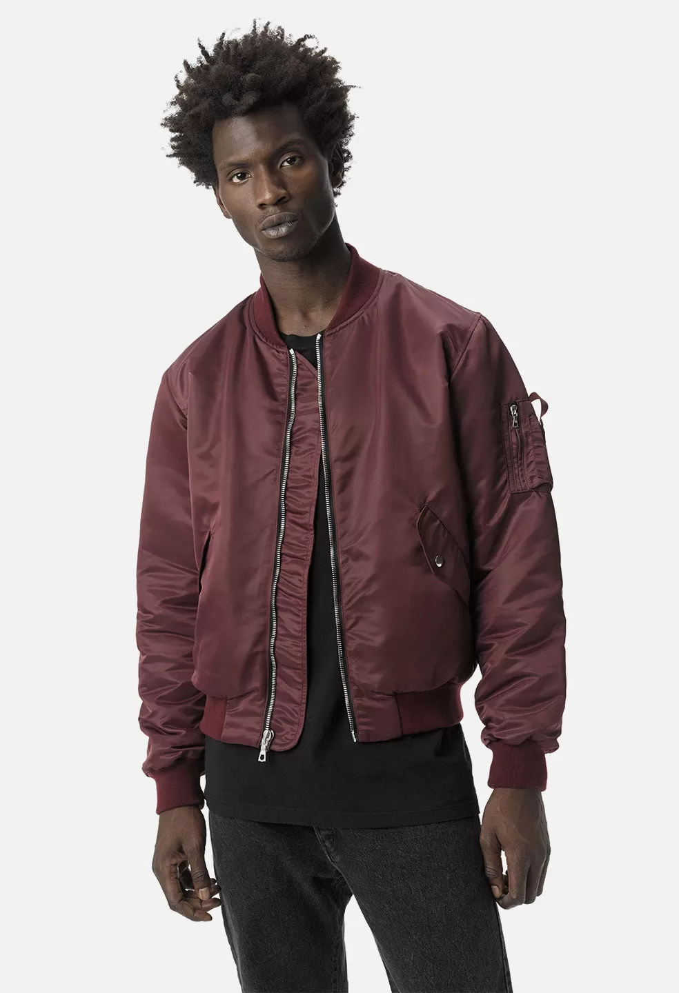 Bogota Bomber II / Burgundy