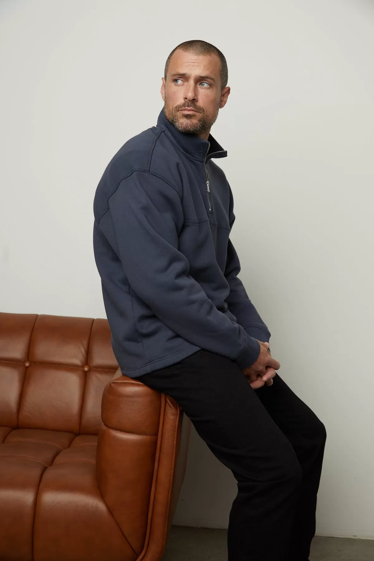 BOSCO QUARTER-ZIP SWEATSHIRT