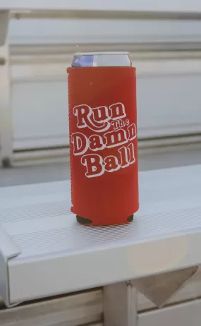 charlie southern: run the damn ball drink sleeve