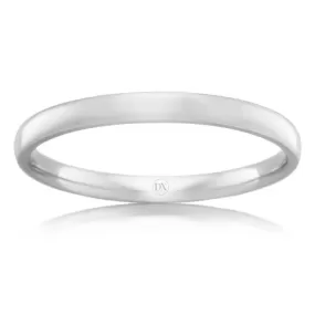 Classic Comfort 2.5mm - 18ct White Gold