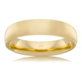 Classic Comfort 5mm - 18ct Yellow Gold