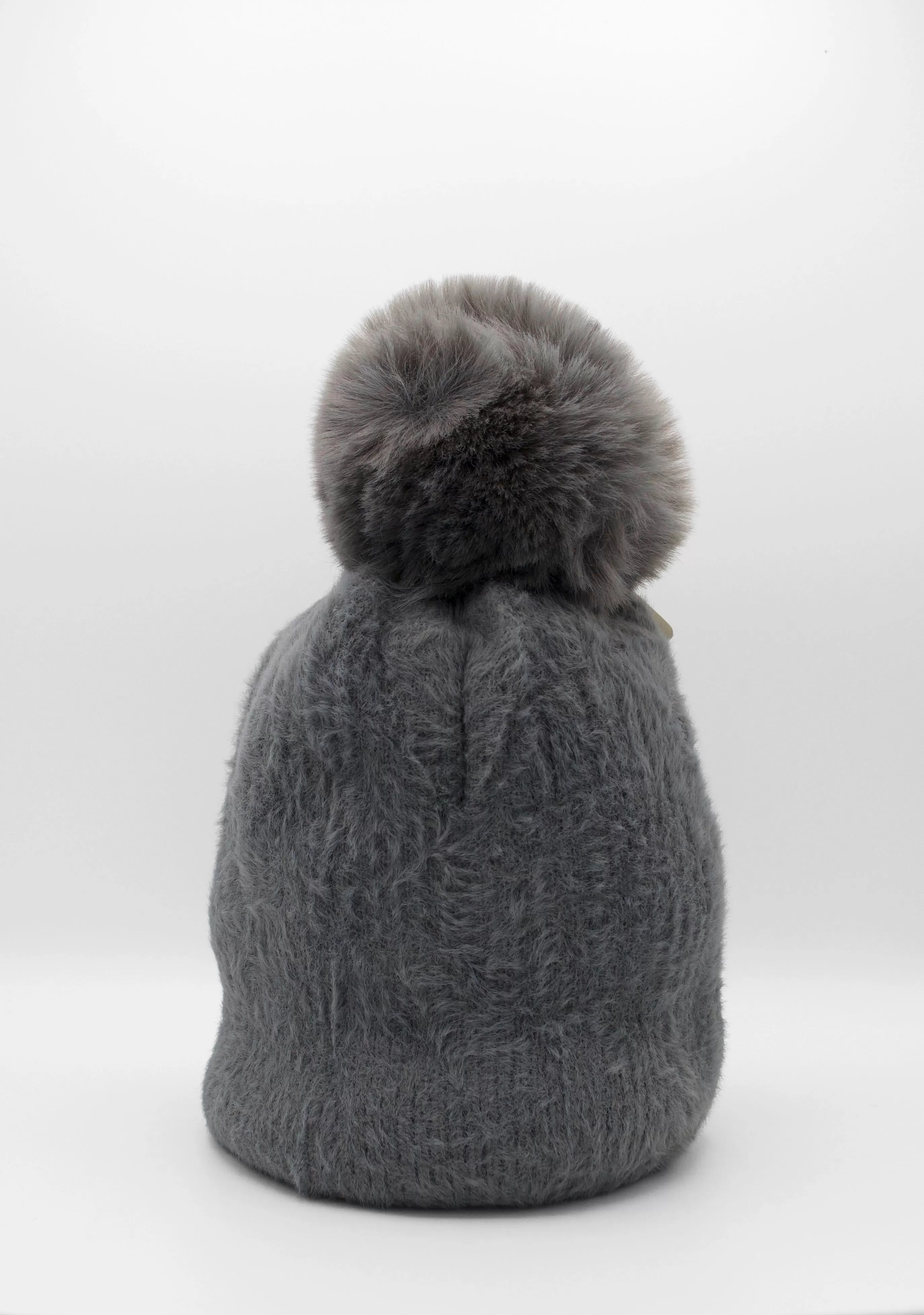 Classic Fuzzy Pom Beanie