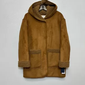 Coat Faux Fur & Sherpa By Lucky Brand  Size: S