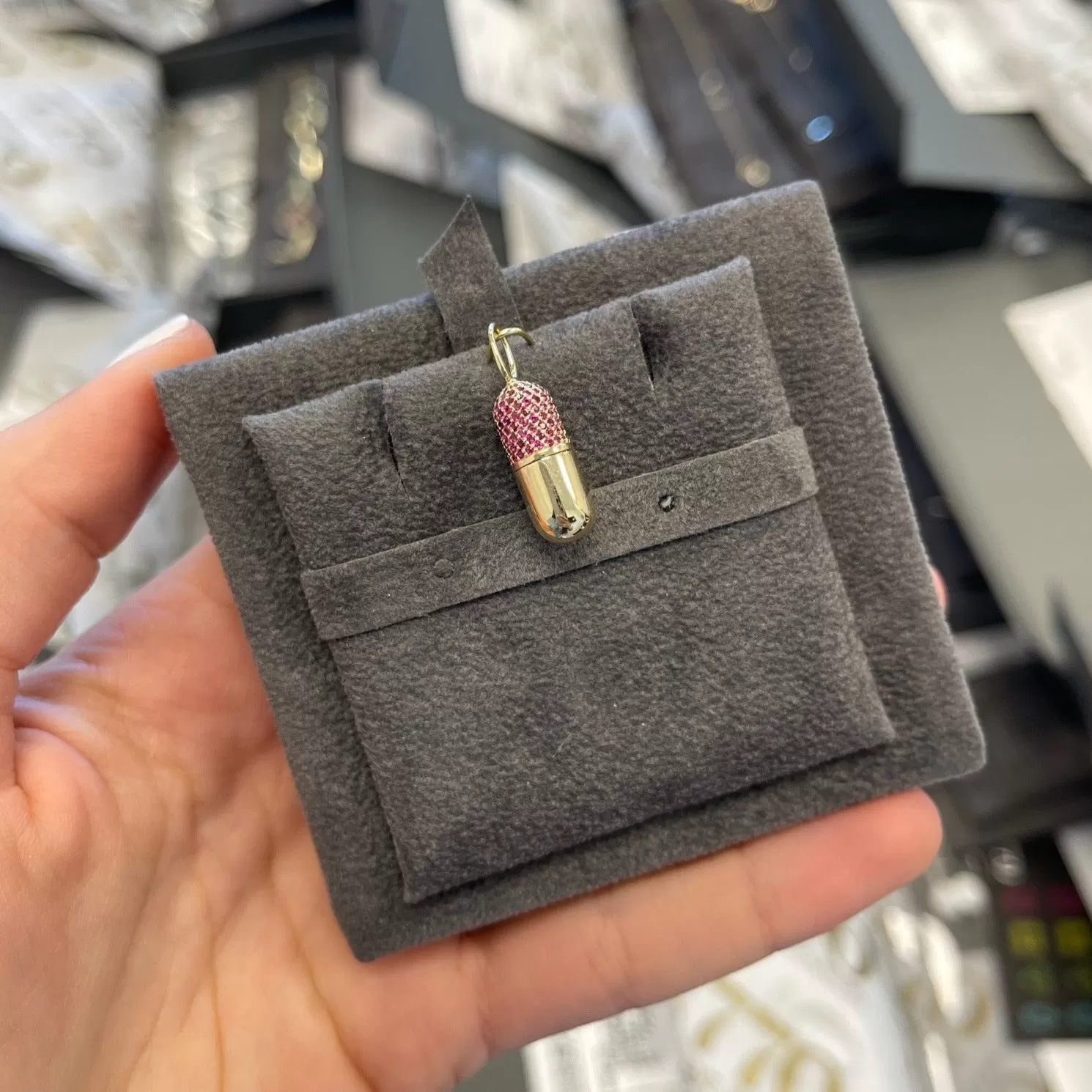 Custom Capsule Pill Charm