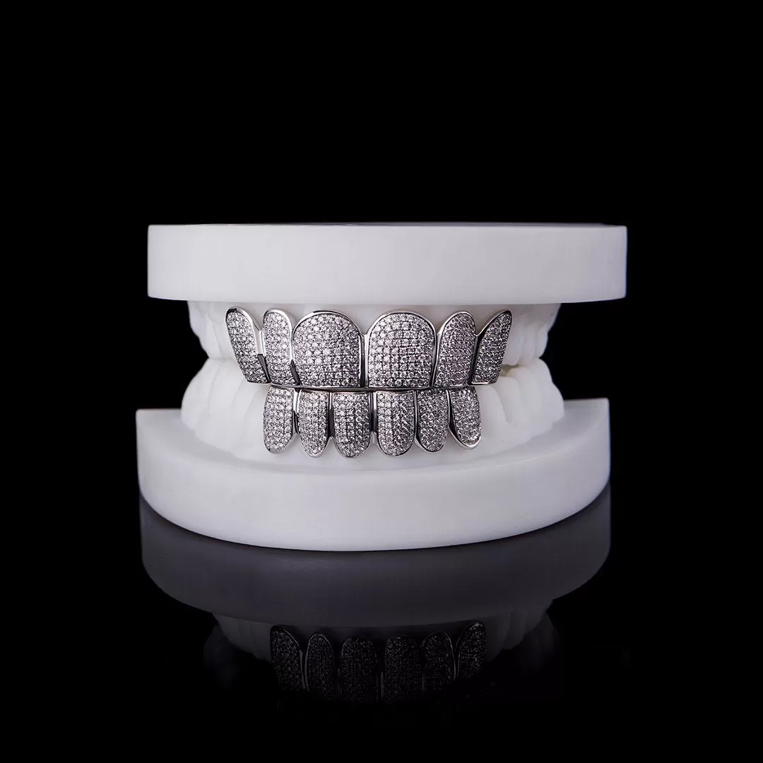 Custom Fully Iced Out Grillz