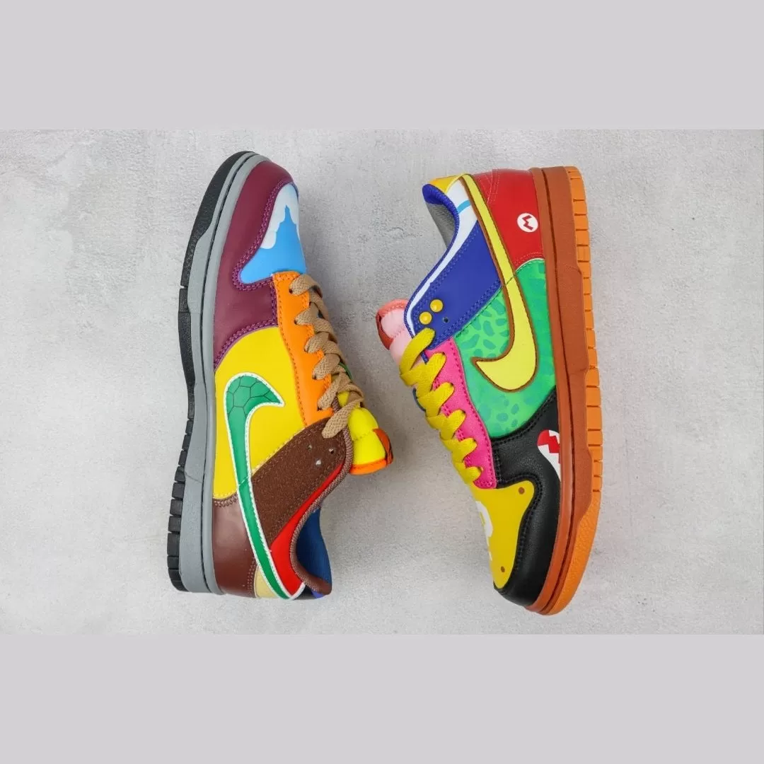 Custom Super Mario Bros Dunks