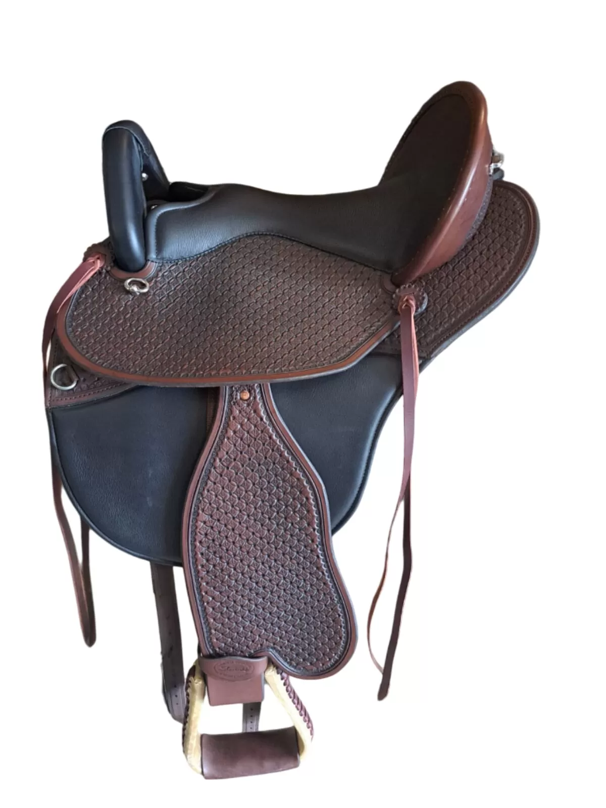 DP Saddlery Comfort Western 7653