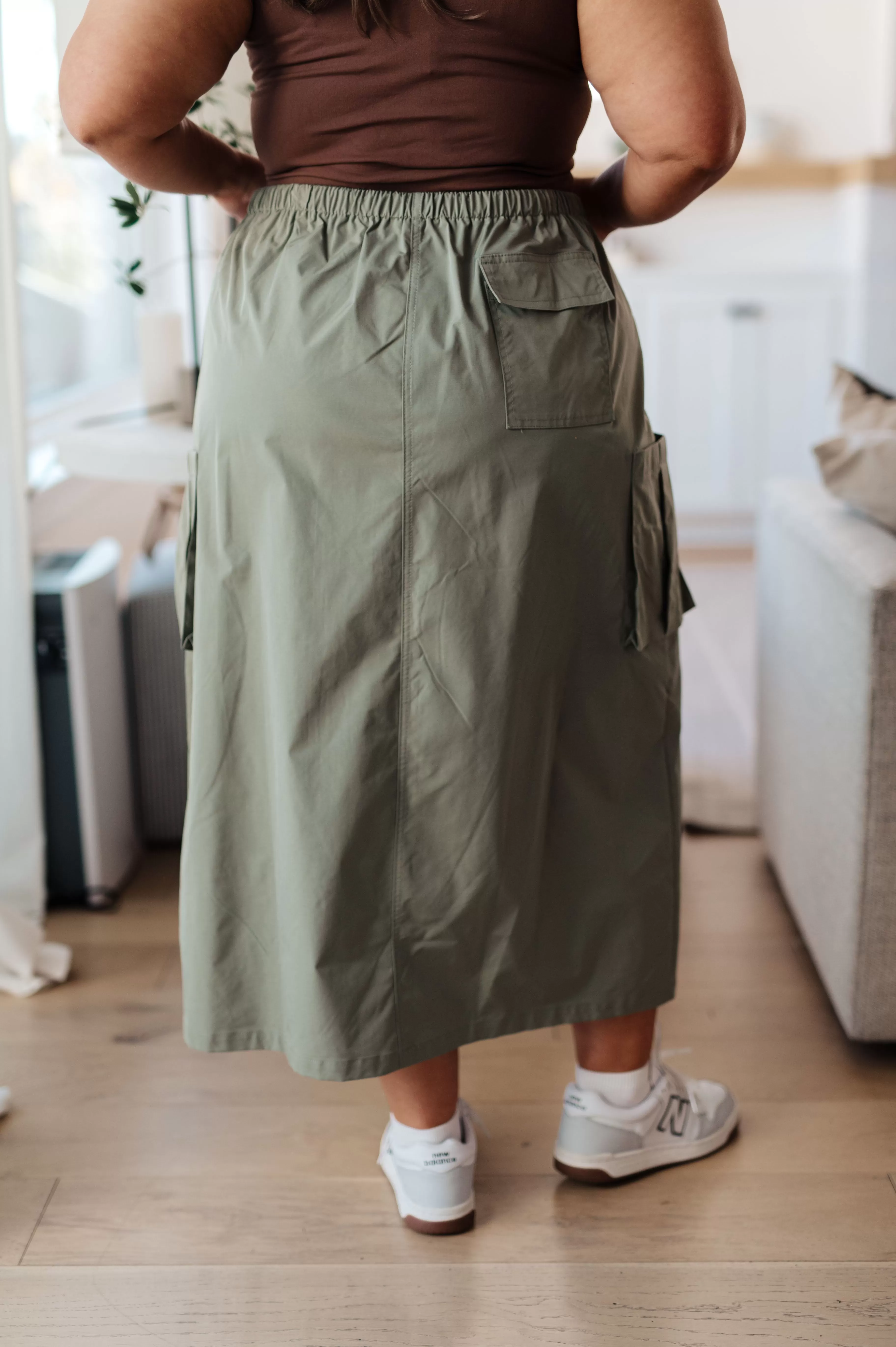 Explain It Away Cargo Skirt - 1/4