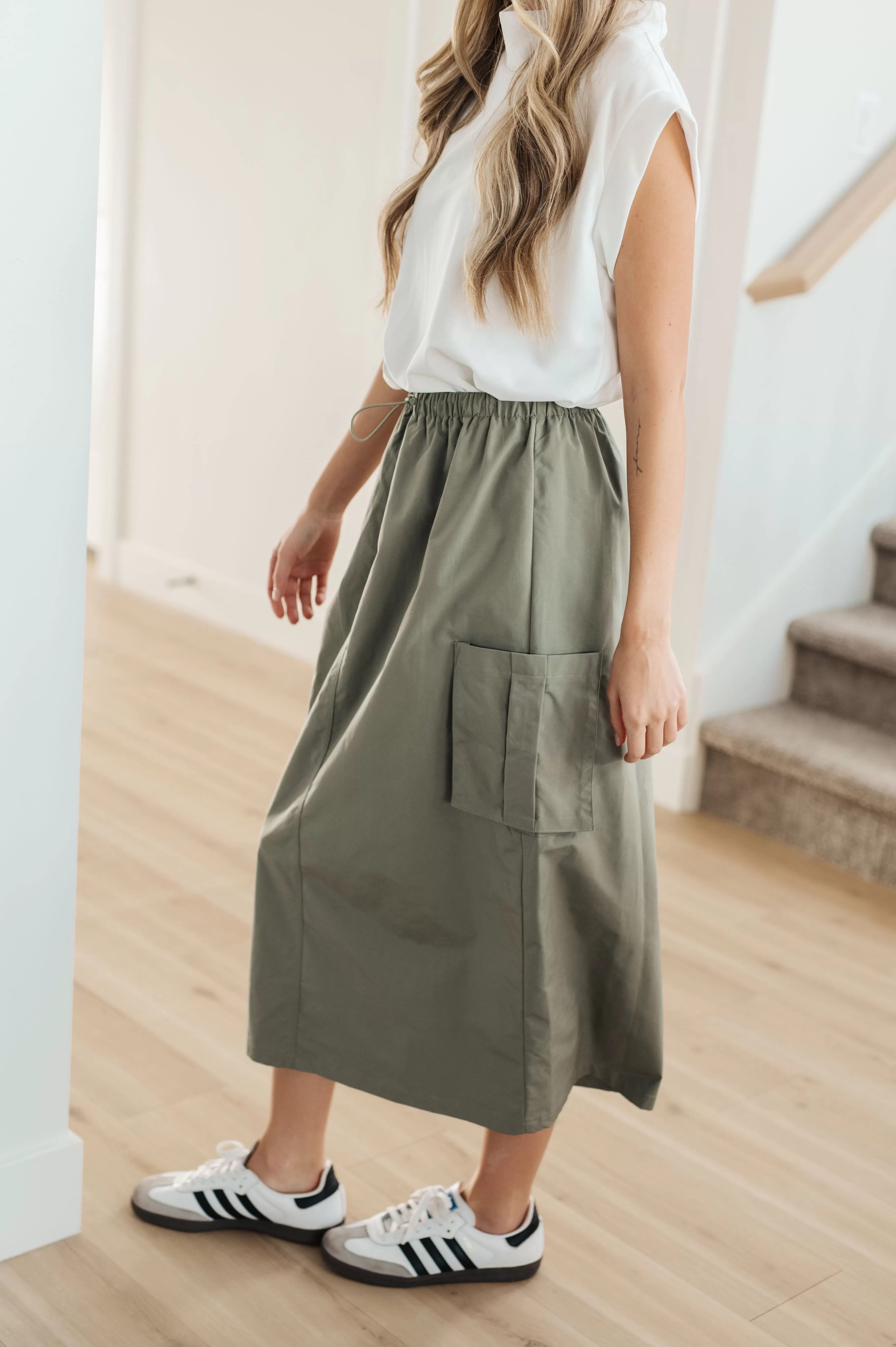 Explain It Away Cargo Skirt - 1/4