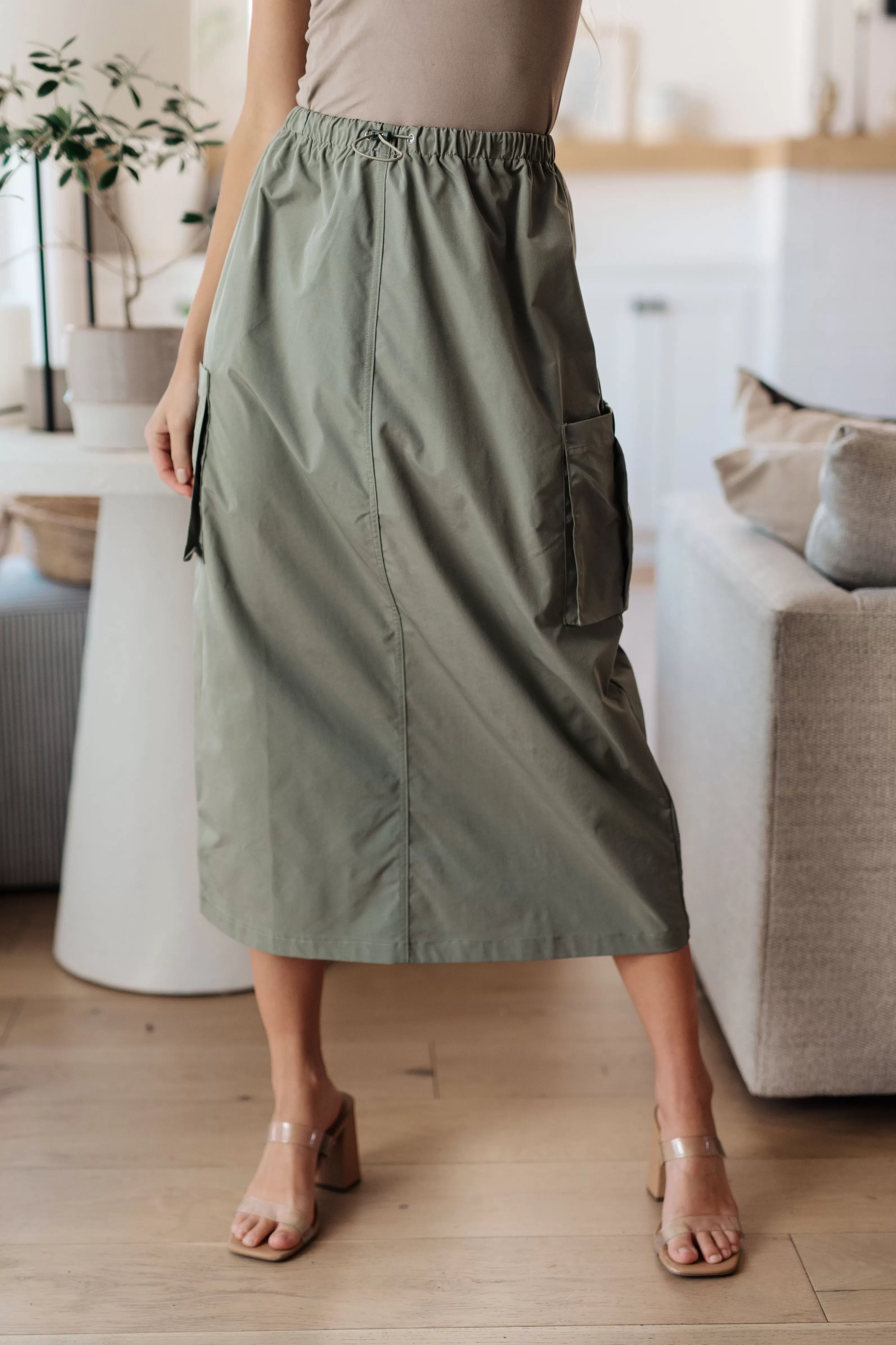 Explain It Away Cargo Skirt - 1/4