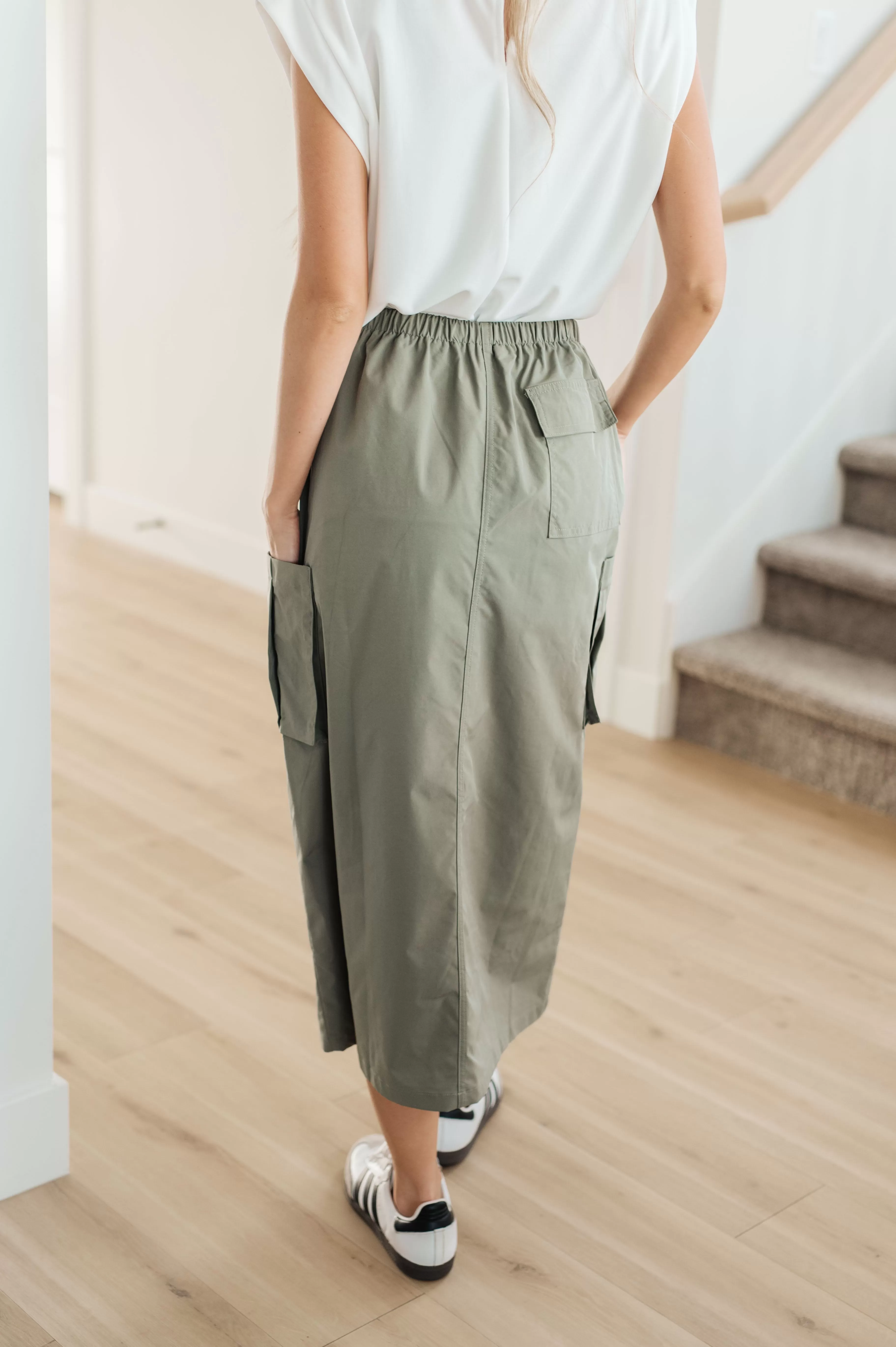 Explain It Away Cargo Skirt - 1/4