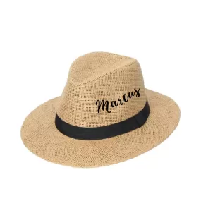 Fedora Wide Brim Hat