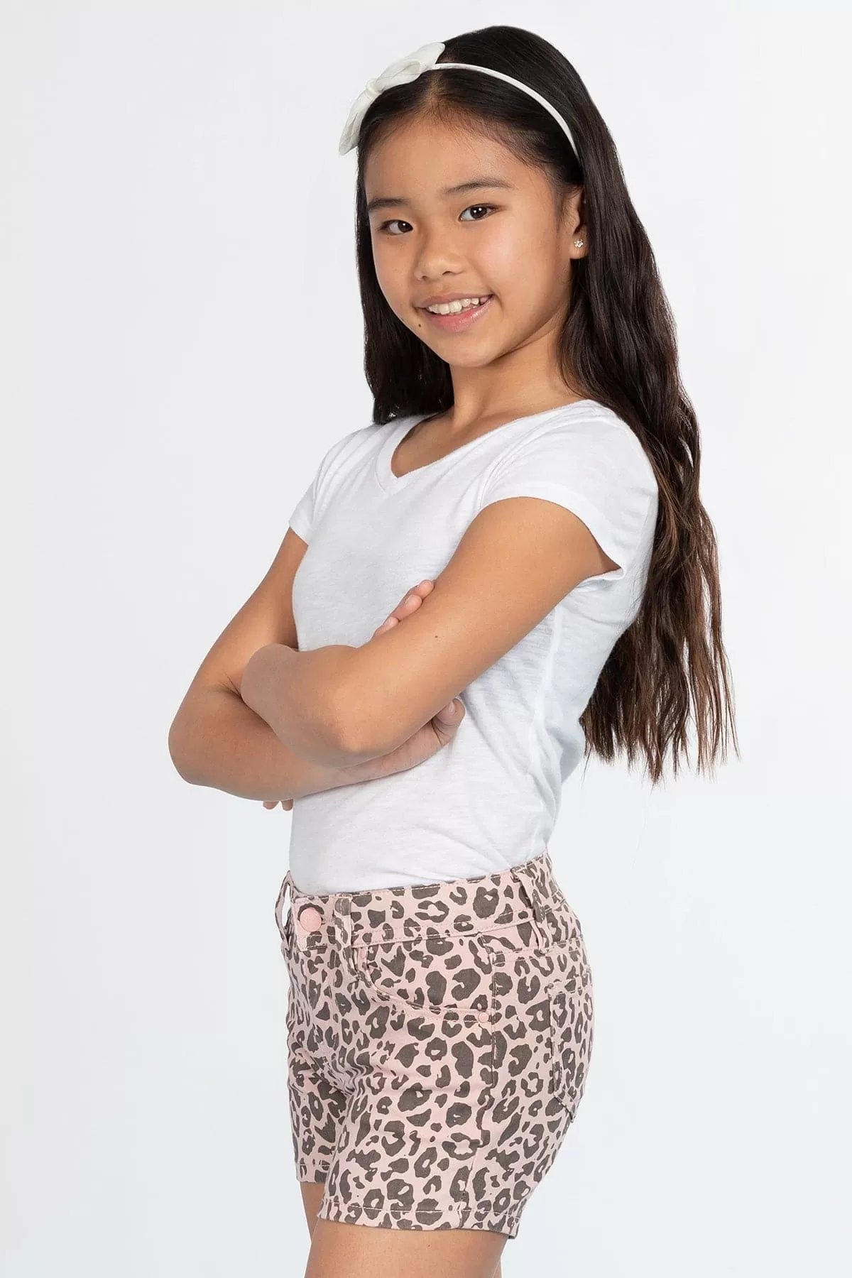 Girls Essential Twill Shorts