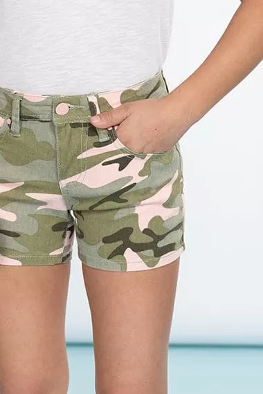 Girls Essential Twill Shorts