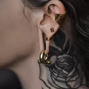 Golden Basic Coil Ear Weights