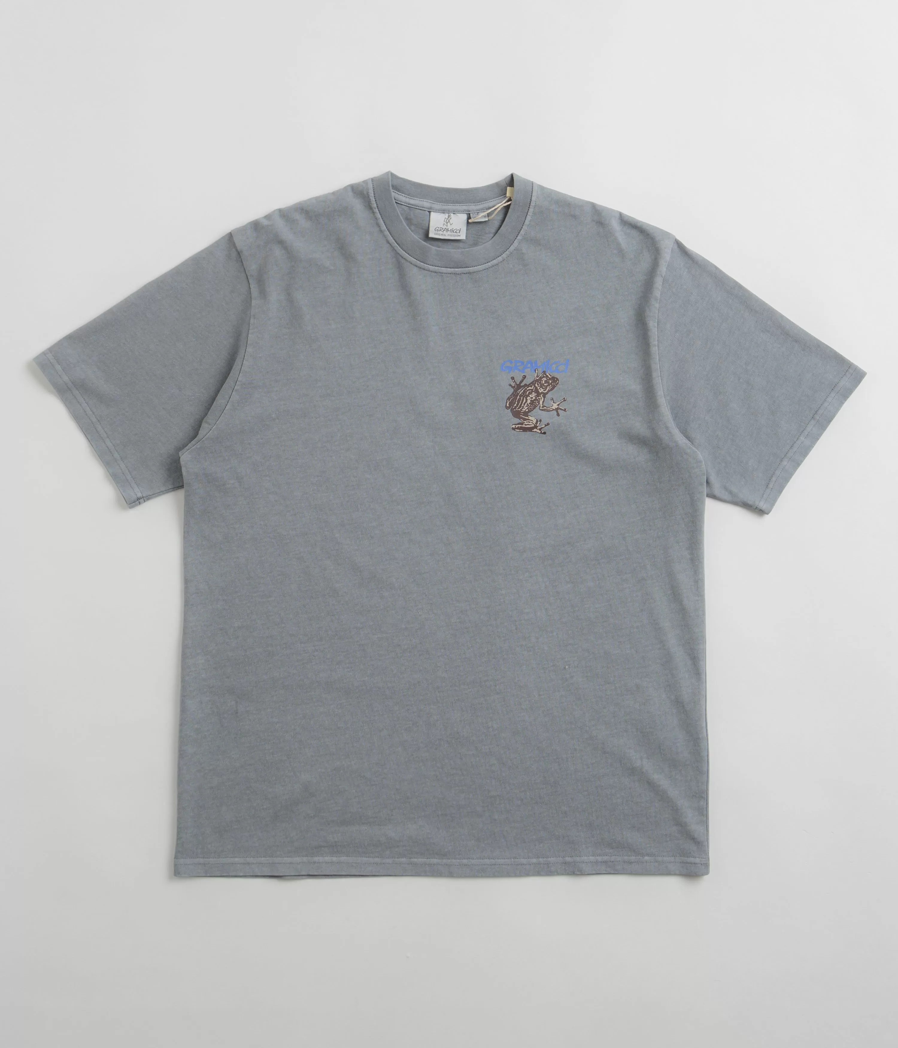 Gramicci Sticky Frog T-Shirt - Slate Pigment