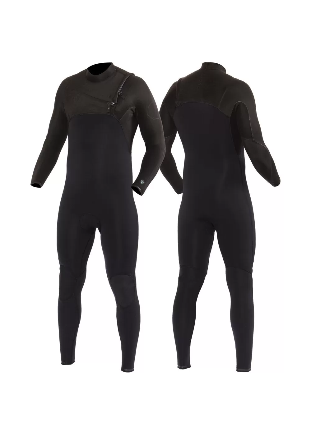 High Seas II 4-3 Full Chest Zip Wetsuit, STE