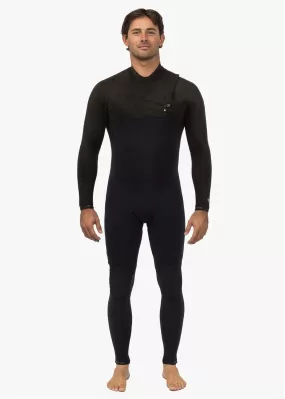 High Seas II 4-3 Full Chest Zip Wetsuit, STE