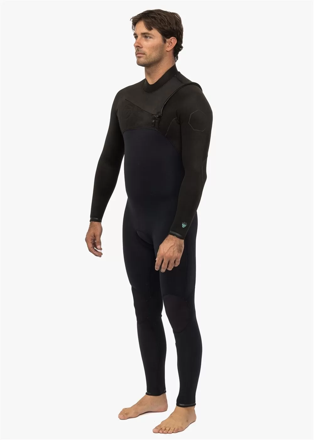 High Seas II 4-3 Full Chest Zip Wetsuit, STE