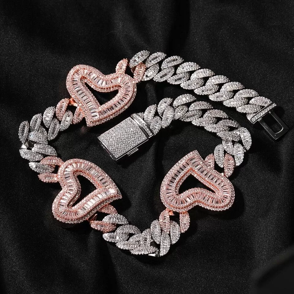 Hollow Heart Cuban Chain