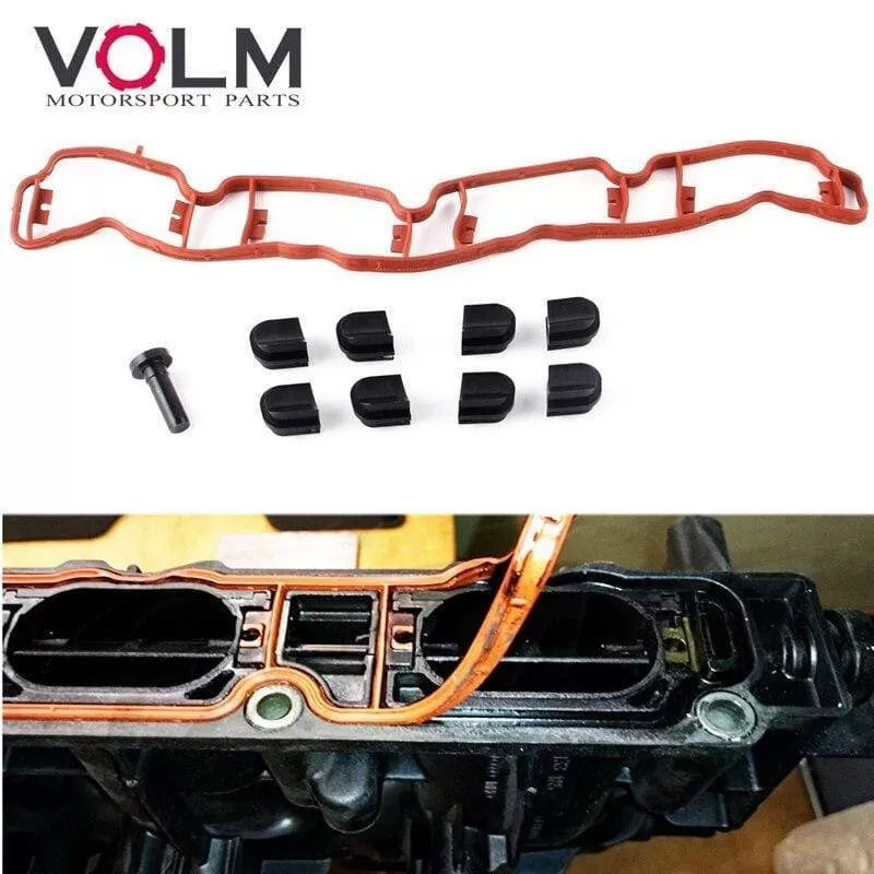 Intake Manifold Runner Flap Delete Gasket for Audi Skoda Seat EA113 VW 2.0 TFSI  bop-21