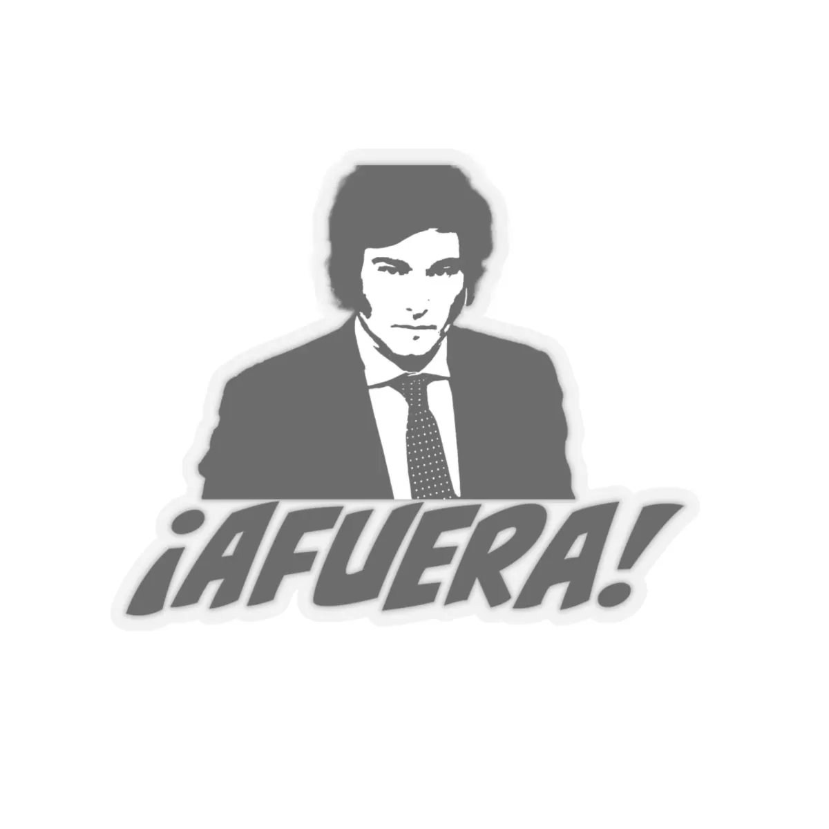 Javier Milei  ¡AFUERA! Sticker