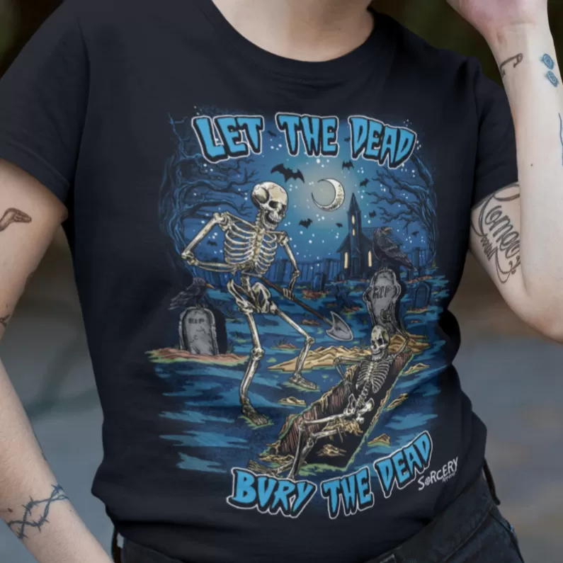 'Let the dead bury the dead' Short-Sleeve Unisex T-Shirt