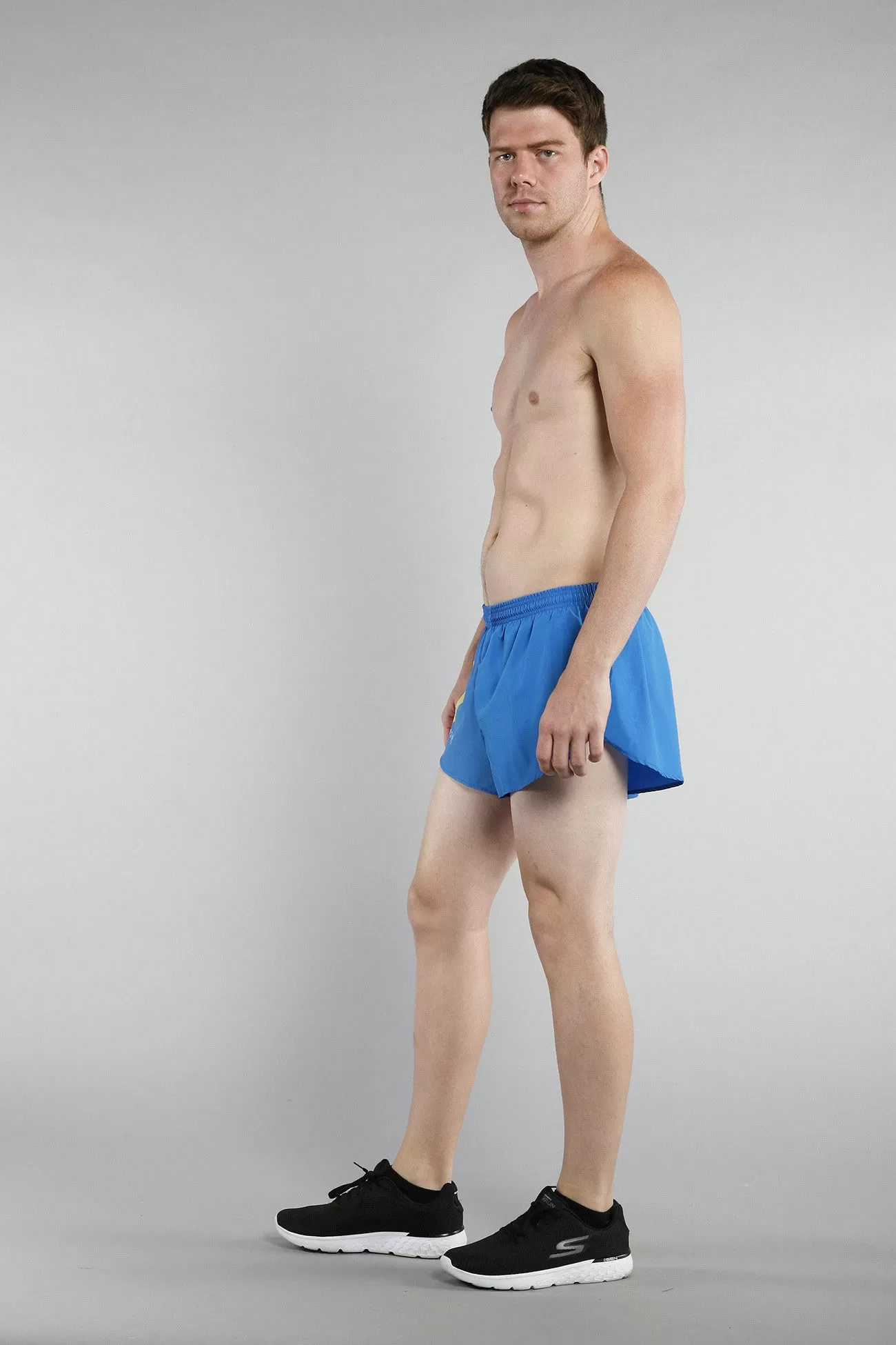 Men's 1" Elite Split Shorts- Delaware