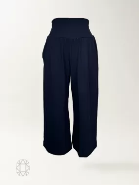 Milo Pant - New Navy Soft Ponte