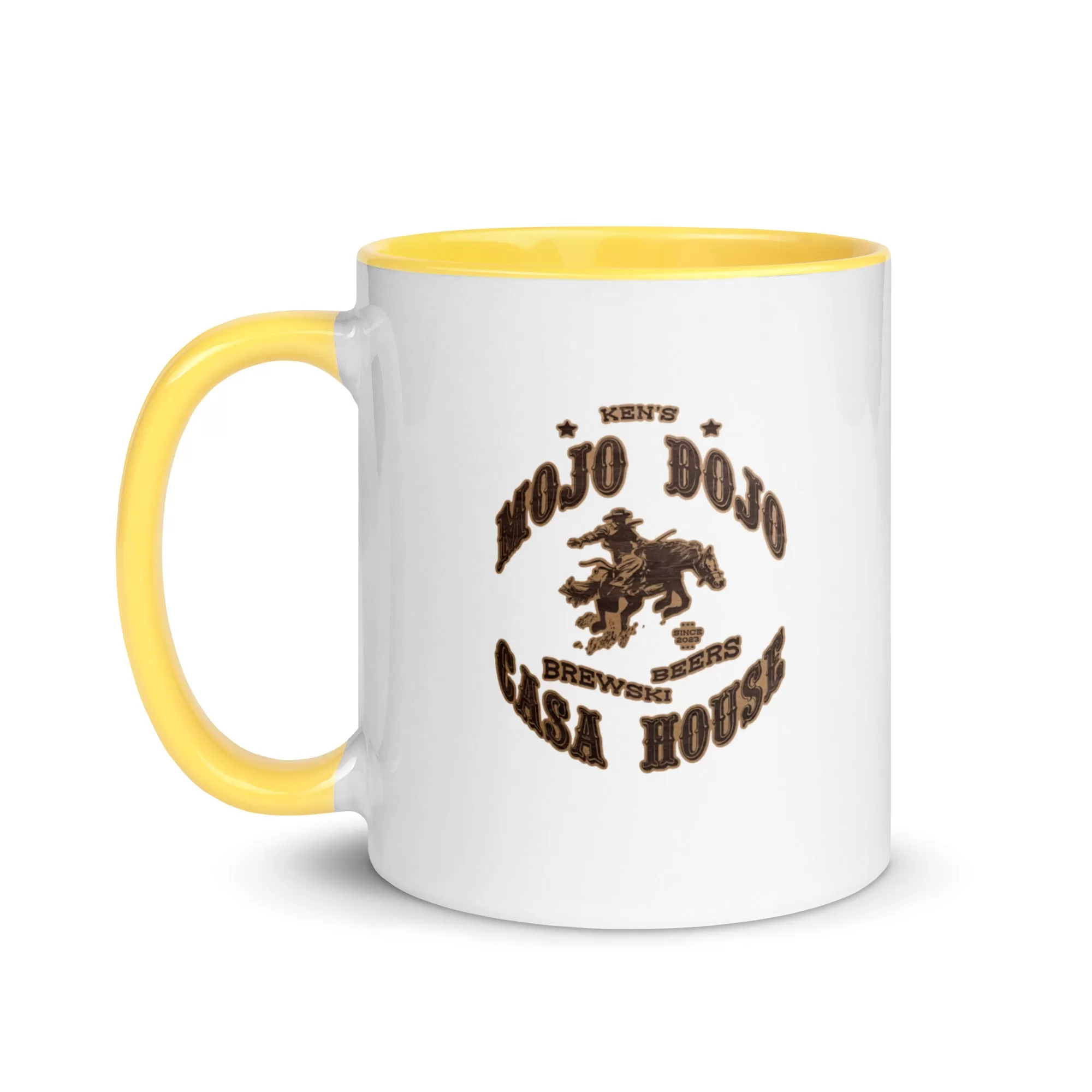 Mojo Dojo Casa House Mug with Color Inside