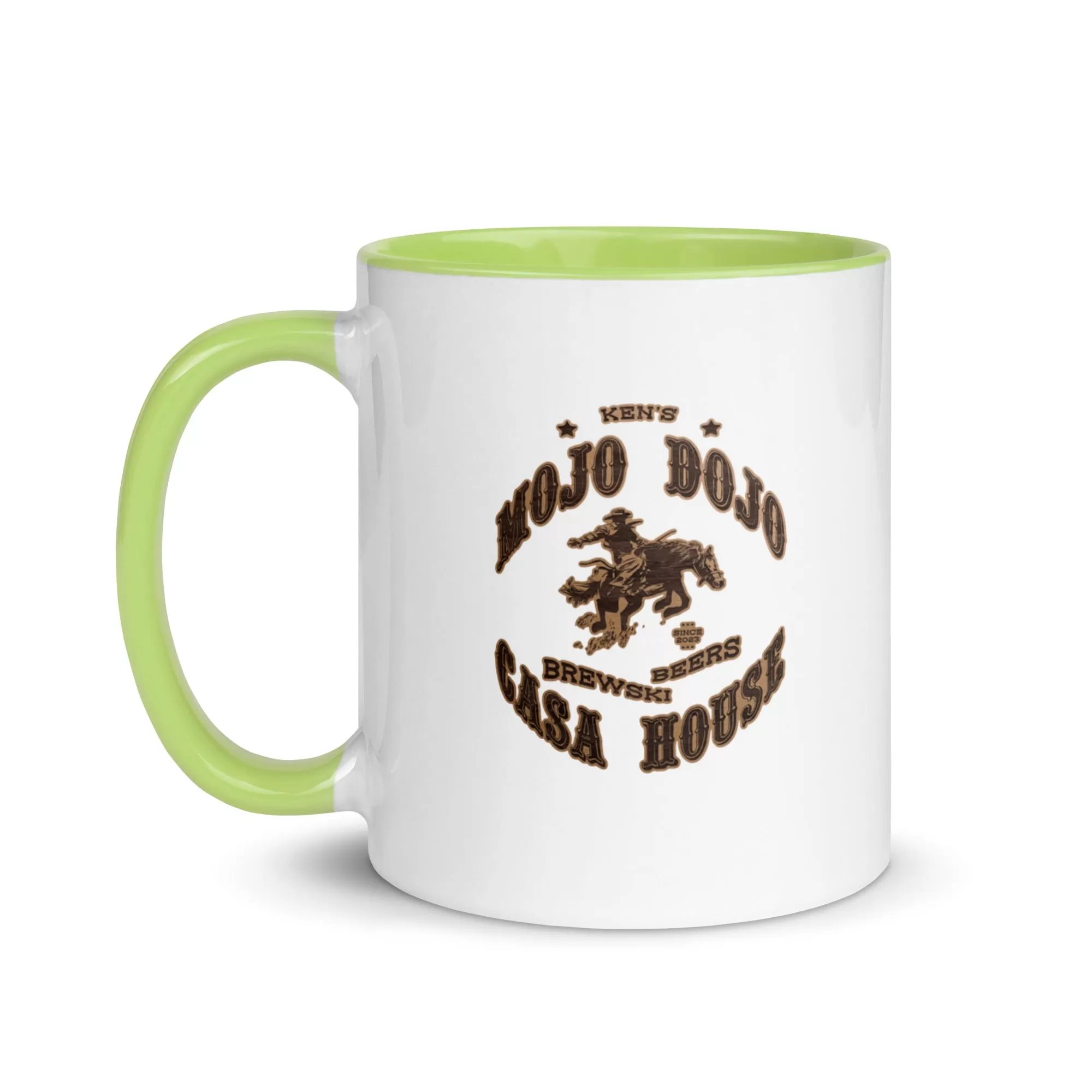 Mojo Dojo Casa House Mug with Color Inside