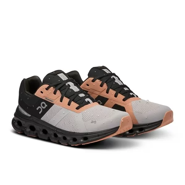 On Women's Cloudrunner Waterproof - Fade/Black