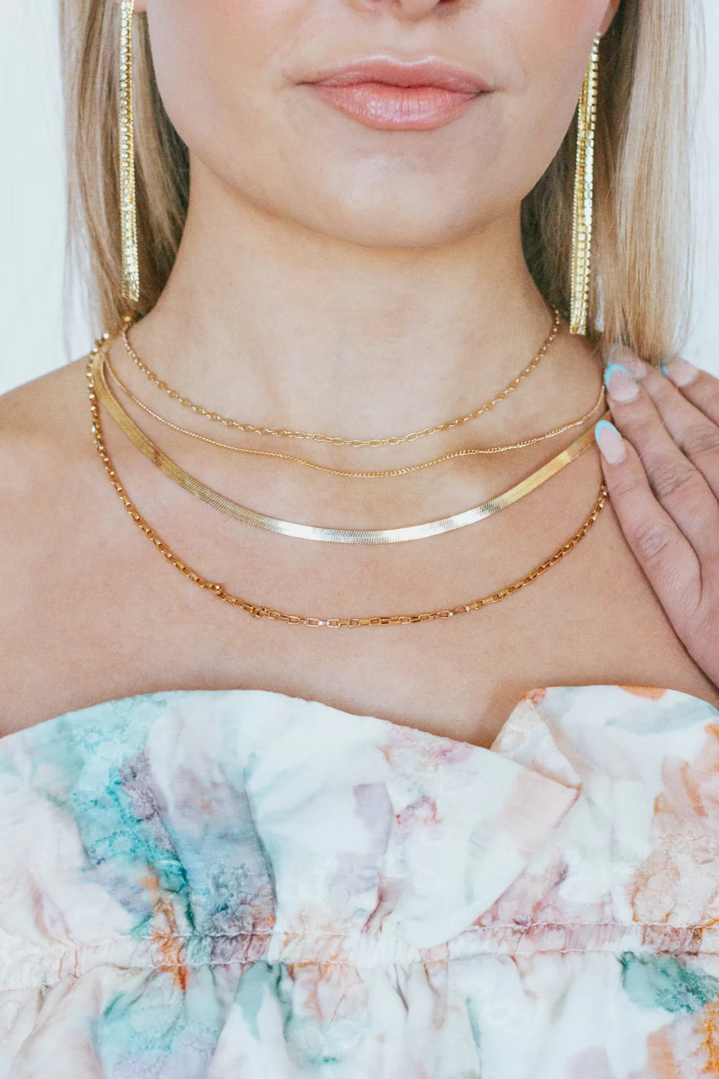 Our Little Secret Multi-Chain Gold Necklace